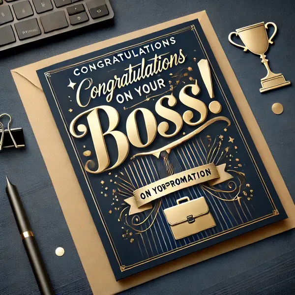 Promotion Congratulations Message to Boss