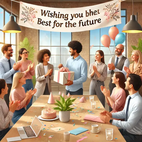 For Wishing Colleagues the Best for the Future