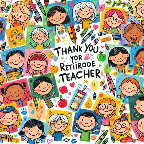 Thank You Messages for a Retiring Preschool Teacher