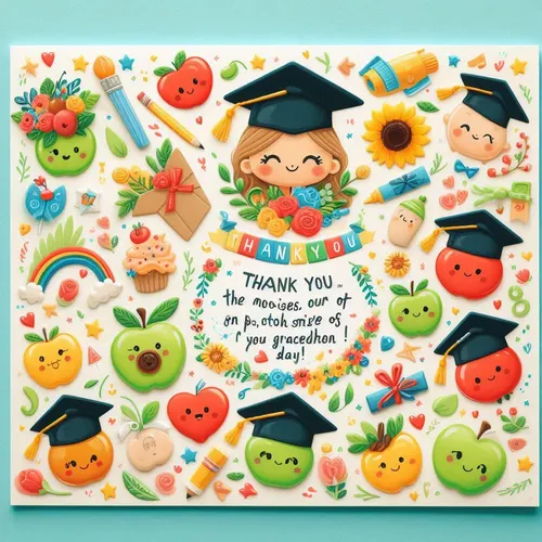 Thank You Messages for a Preschool Teacher on Graduation Day