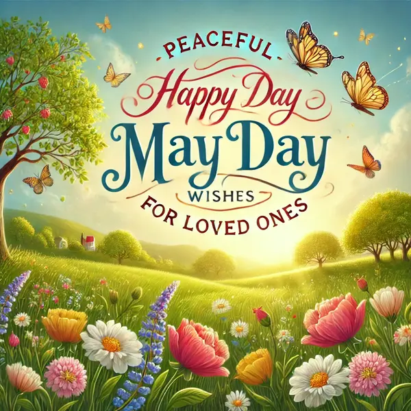 Peaceful Happy May Day Wishes For Loved Ones
