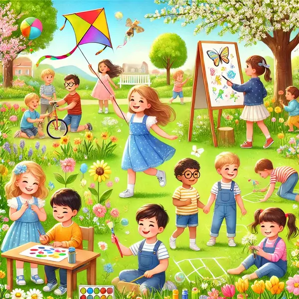 Messages To Spring May Days Activities for Kids