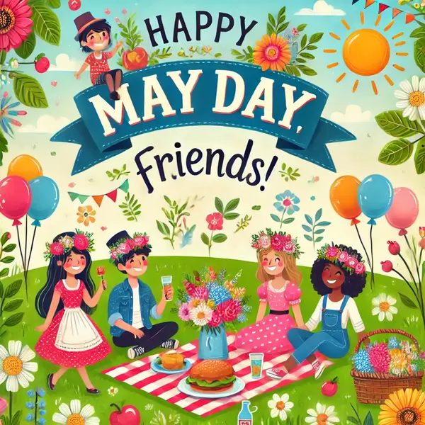 Happy May Day Wishes For Friends
